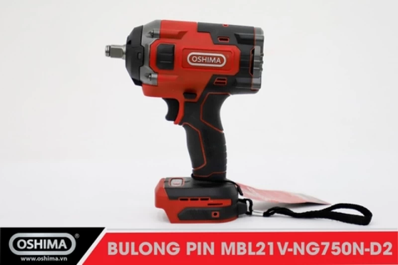 Mở bu lông pin lithium Oshima MBL21V-NG750N-D2 (Thân máy) - Hình ảnh 3 OSHIMA