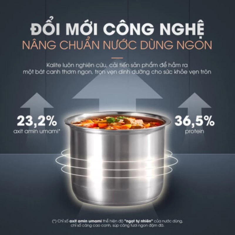 Nồi áp suất đa năng KALITE KPC5001 dung tích 5L - Hình ảnh 8 KALITE