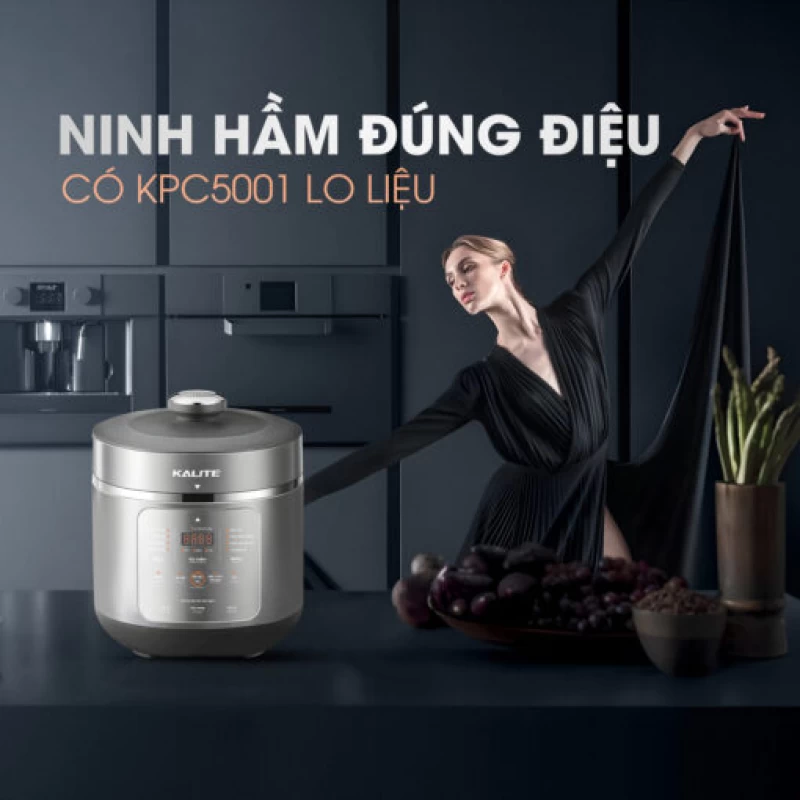 Nồi áp suất đa năng KALITE KPC5001 dung tích 5L - Hình ảnh 17 KALITE