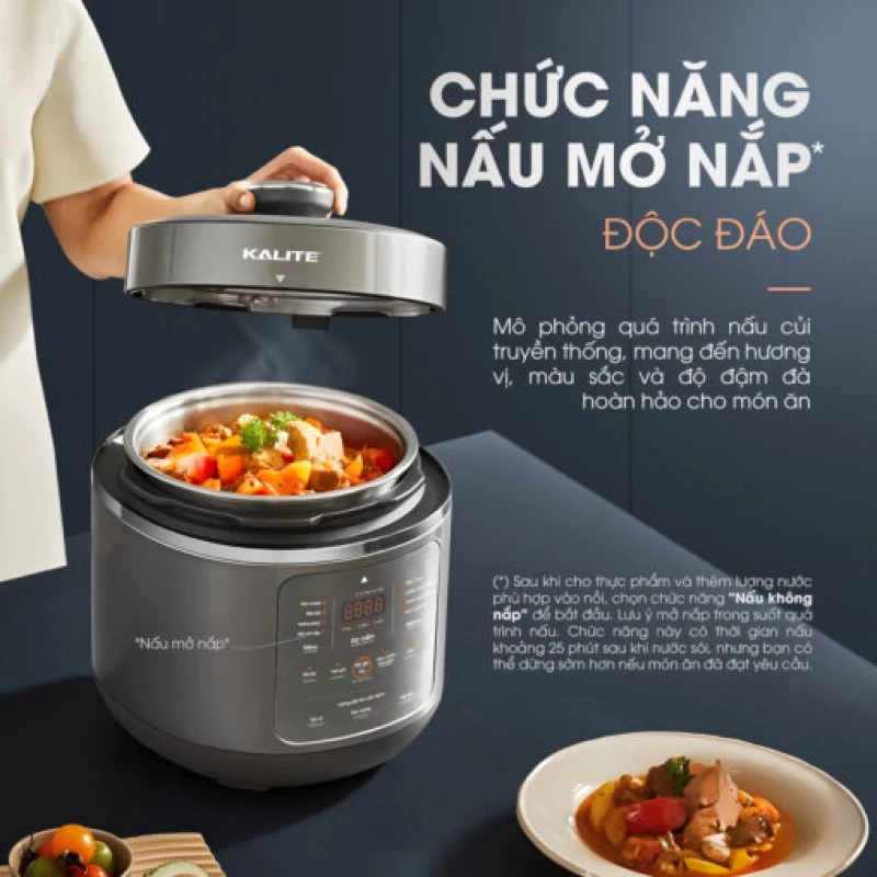 Nồi áp suất đa năng KALITE KPC5001 dung tích 5L - Hình ảnh 9 KALITE