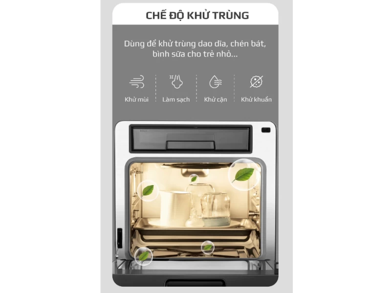 Nồi Chiên Hấp Đa Năng OLIVO SF16 PRO 2025 - 70 Chế Độ Cài Sẵn, Toàn Bộ Khoang Nồi Và Phụ Kiện Bằng Inox 304 Cao Cấp, Dung Tích 16L, Vệ Sinh Dễ Dàng - Hình ảnh 5 OLIVO