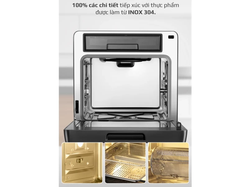 Nồi Chiên Hấp Đa Năng OLIVO SF16 PRO 2026 - Hình ảnh 10 OLIVO