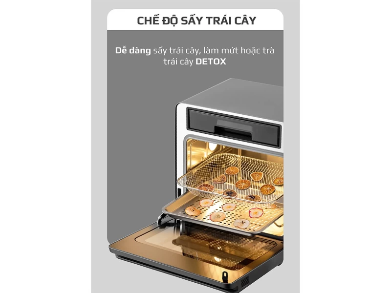 Nồi Chiên Hấp Đa Năng OLIVO SF1600 - Phiên bản Đặc Biệt cao cấp nhất, Màn hình OLED hiện đại, 70 chế độ cài sẵn, Dung tích 16L, Vệ sinh dễ dàng - Hình ảnh 16 OLIVO