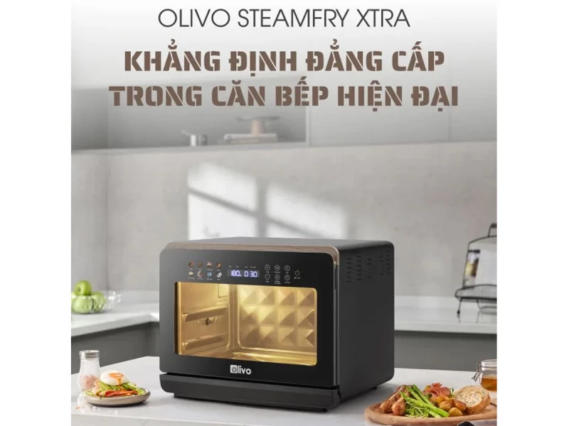 Nồi Chiên Hấp Đa Năng OLIVO SteamFry Xtra - Hình ảnh 23 OLIVO