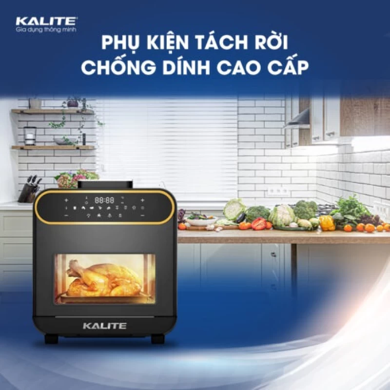 Nồi chiên hơi nước KALITE STEAM PRO 15 lít, 3 trong 1 - Hình ảnh 6 KALITE