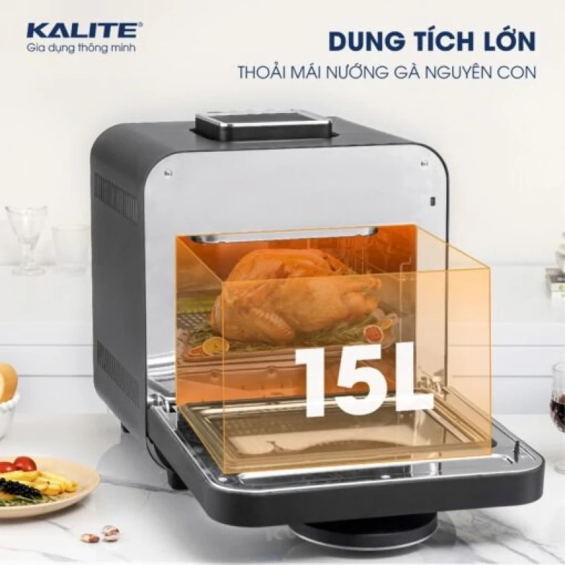Nồi chiên hơi nước KALITE STEAM STAR 15 lít, đa năng - Hình ảnh 4 KALITE
