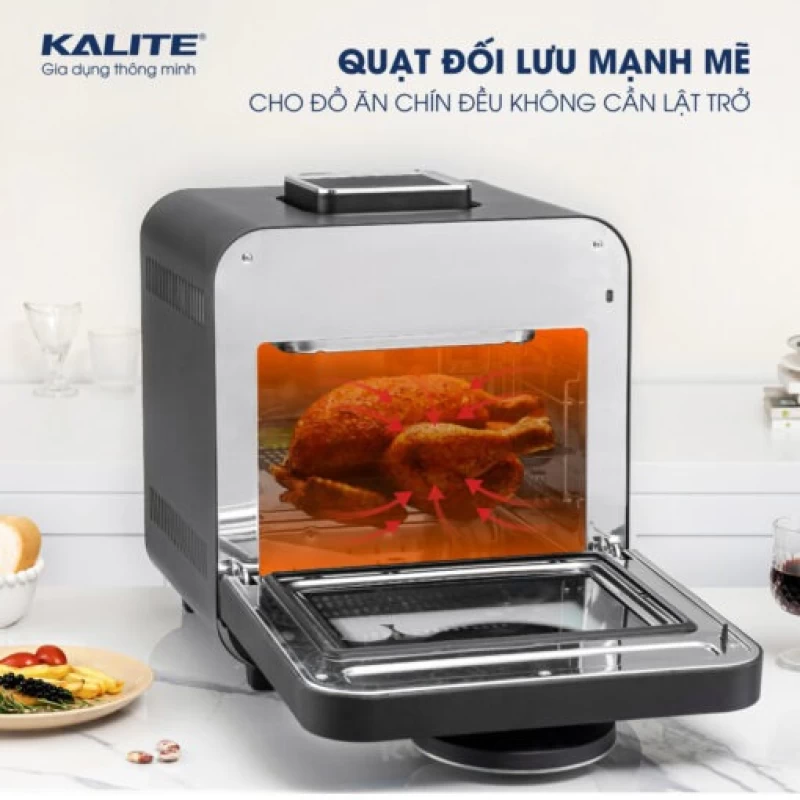 Nồi chiên hơi nước KALITE STEAM STAR 15 lít, đa năng - Hình ảnh 9 KALITE