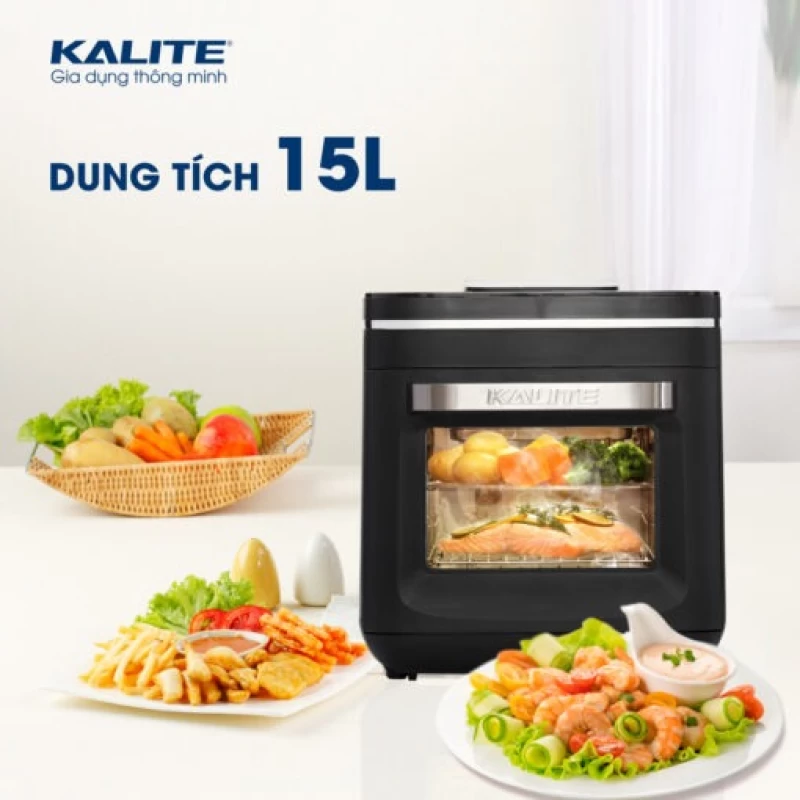 Nồi chiên hơi nước KALITE STEAM X 15 lít đa năng hấp nướng chiên - Hình ảnh 4 KALITE