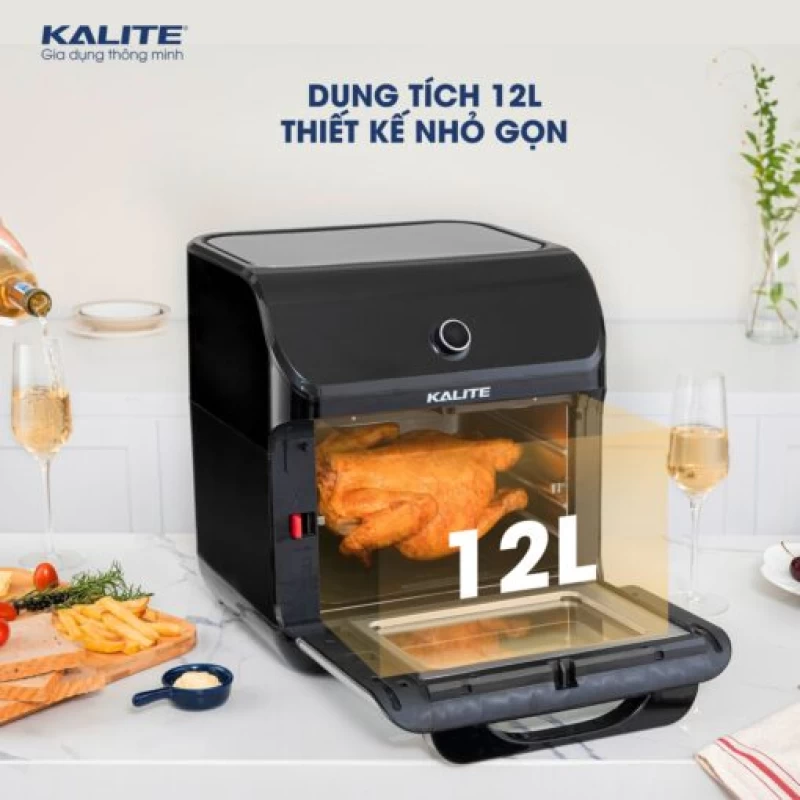Nồi chiên không dầu KALITE KL-1200 12L giảm 95% chất béo - Hình ảnh 5 KALITE