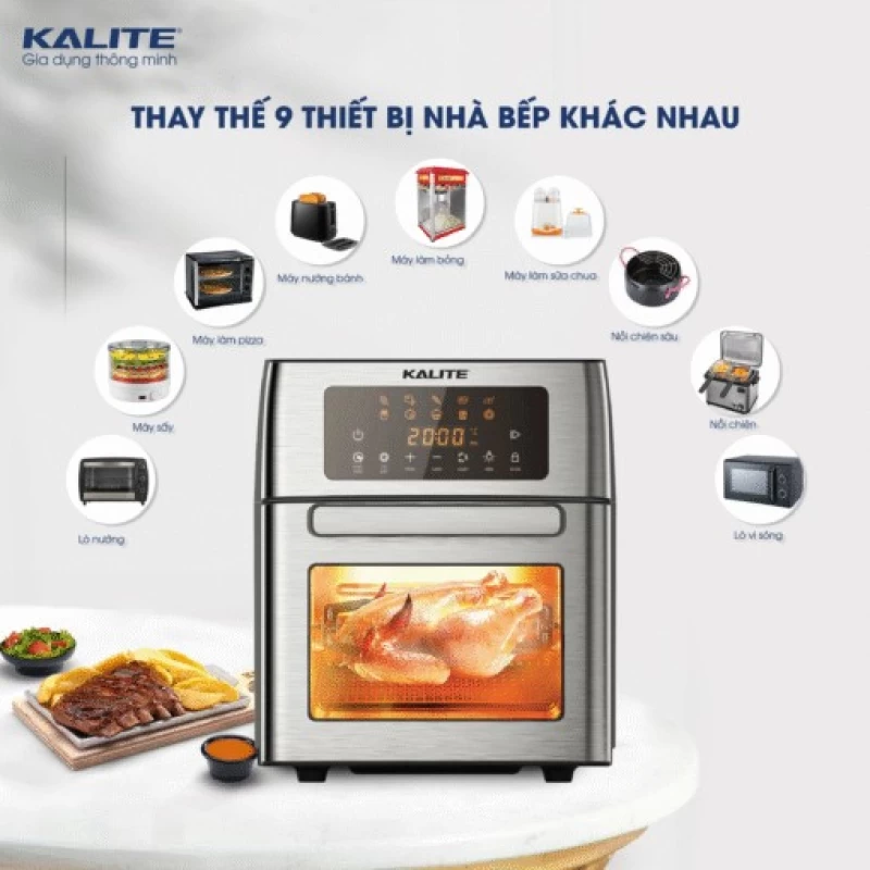 Nồi chiên không dầu KALITE KL-1500 15 lít - Hình ảnh 3 KALITE
