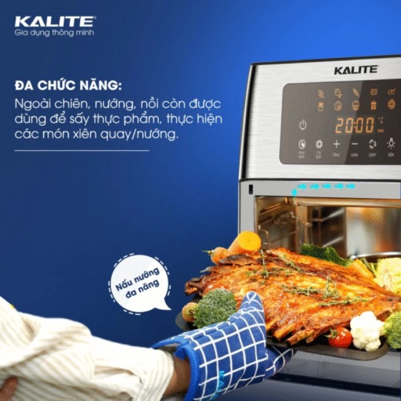 Nồi chiên không dầu KALITE KL-1500 15 lít - Hình ảnh 6 KALITE