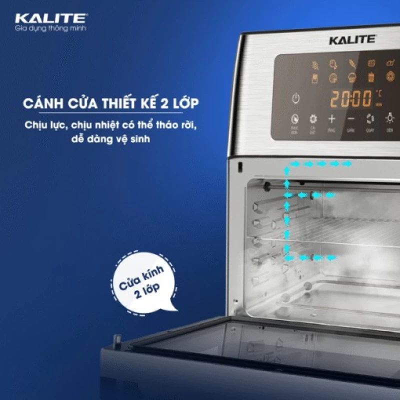 Nồi chiên không dầu KALITE KL-1500 15 lít - Hình ảnh 7 KALITE