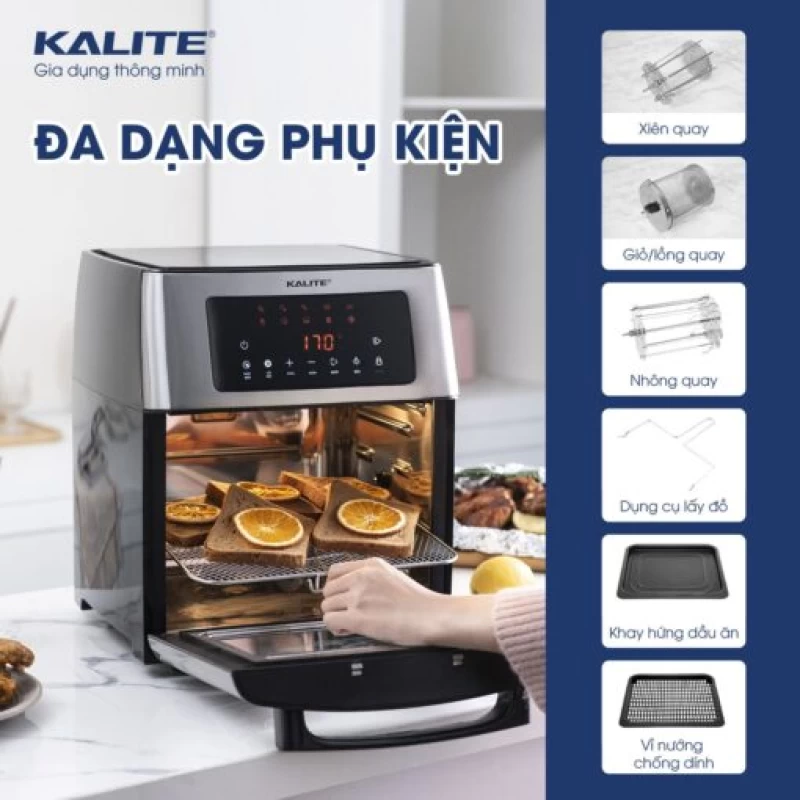 Nồi chiên không dầu KALITE KL-1500 15 lít - Hình ảnh 11 KALITE