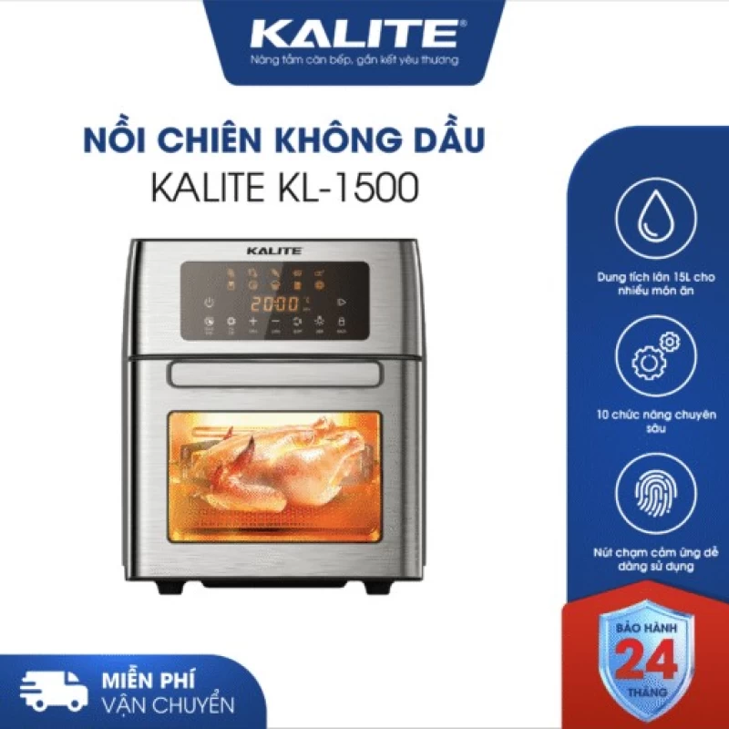 Nồi chiên không dầu KALITE KL-1500 15 lít - Hình ảnh 1 KALITE