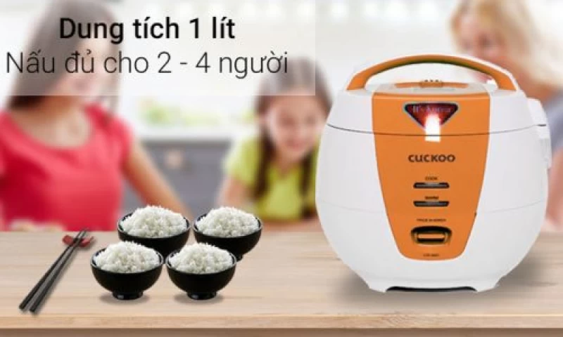 Nồi cơm điện Cuckoo CR-0661 1.08L (Bản xuất khẩu) - Hình ảnh 1 CUCKOO