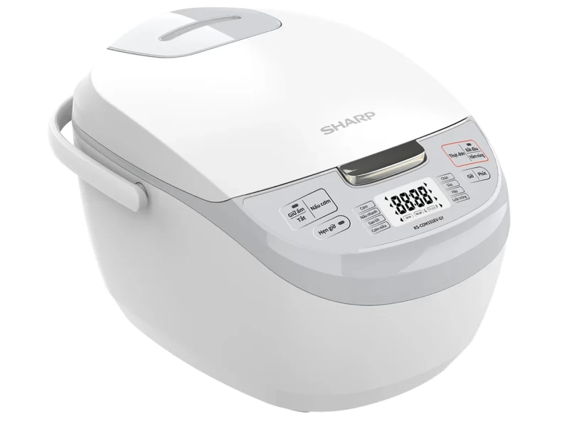 Nồi cơm điện tử Sharp 1.8 lít KS-COM192EV-GY - Hình ảnh 2 SHARP