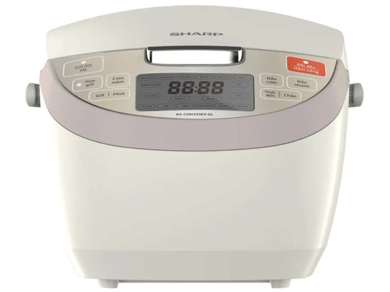 Nồi cơm điện tử Sharp 1.8 lít KS-COM193EV-GL - Hình ảnh 1 SHARP