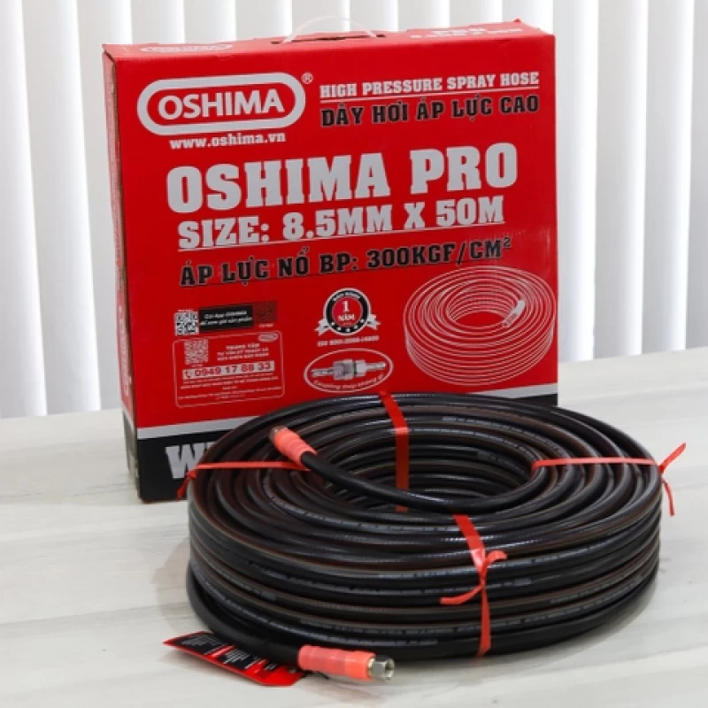 Ống nhựa PVC OSHIMA Pro 8.5mm x 50m Đen - Hình ảnh 9 OSHIMA