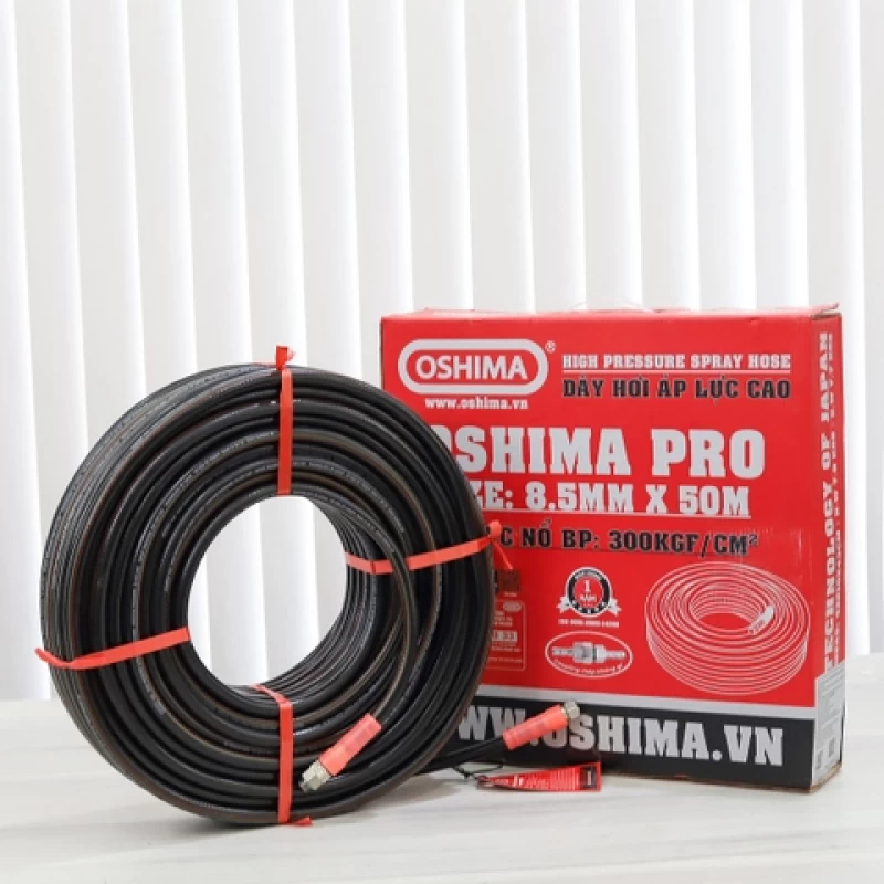 Ống nhựa PVC OSHIMA Pro 8.5mm x 50m Đen - Hình ảnh 5 OSHIMA