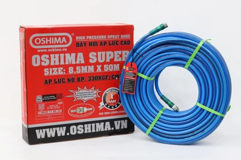 Ống nhựa PVC Oshima Super 8.5mm x 50m Xanh dương - Hình ảnh 10 OSHIMA
