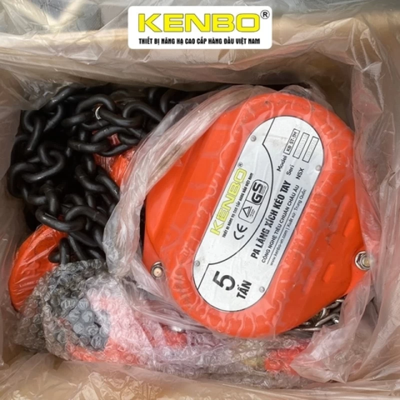 Pa lăng xích kéo tay KENBO KB3T-3M 3 tấn - Hình ảnh 8 KENBO