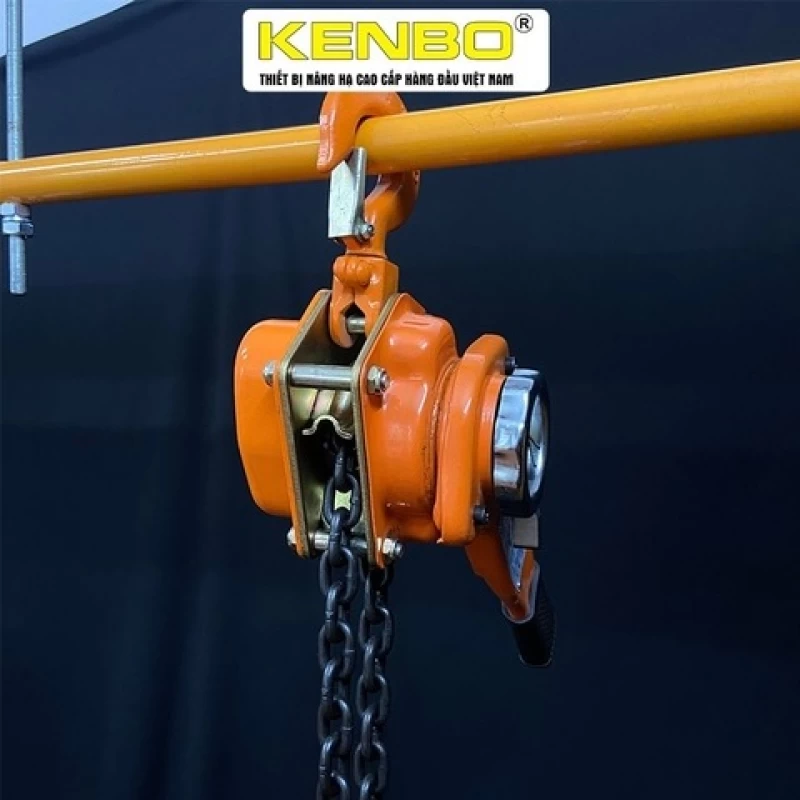 Pa lăng xích lắc tay KENBO LB2 2 tấn 1.5m - Hình ảnh 1 KENBO