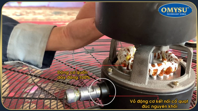 Quạt Công Nghiệp Đứng Omysu OMS-750 - Hình ảnh 3 OMYSU