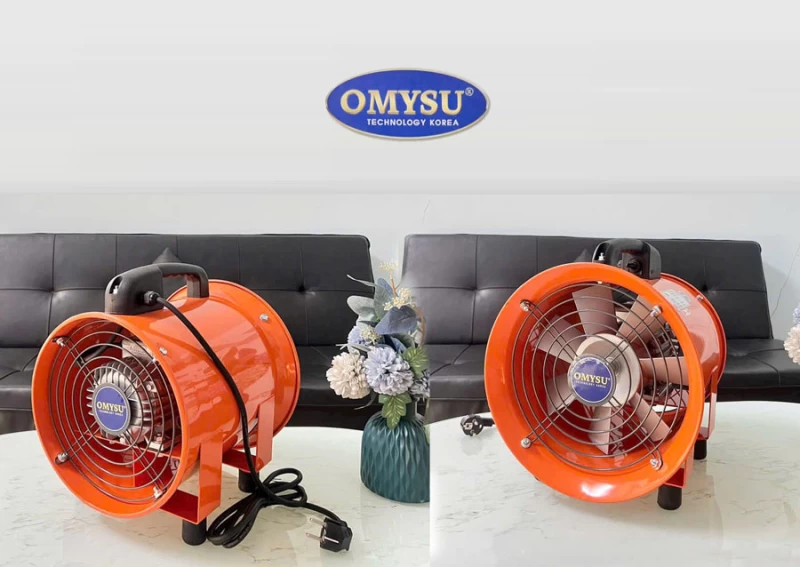Quạt Hút Công Nghiệp Omysu SHT-25 - Hình ảnh 1 OMYSU