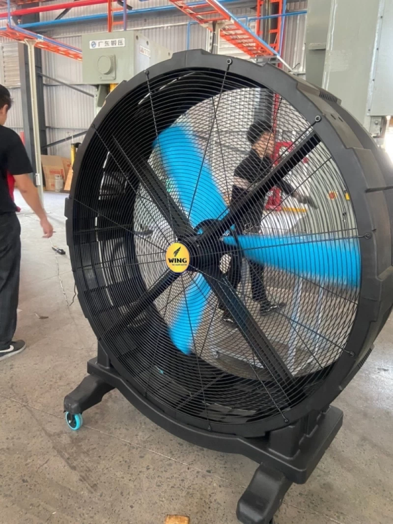 Quạt Sàn Biến Tần Công Nghiệp 450W Wing TM-720A LX - Hình ảnh 2 WING