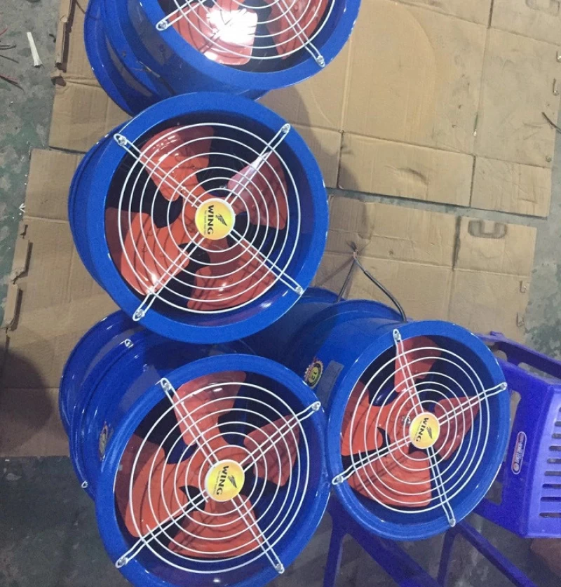 Quạt Thông Gió Công Nghiệp 2200W Wing TM600-4 380V - Hình ảnh 2 WING