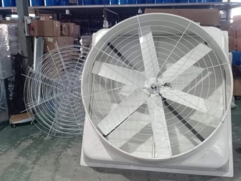 Quạt Thông Gió Vuông 370W Wing Composite TMGQ-800 380V - Hình ảnh 2 WING