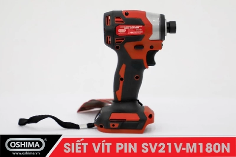 Siết vít pin lithium Oshima SV21V-M180N (Thân Máy) - Hình ảnh 3 OSHIMA