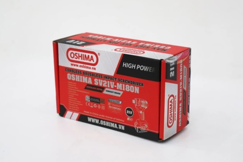 Siết vít pin lithium Oshima SV21V-M180N (Thân Máy) - Hình ảnh 14 OSHIMA