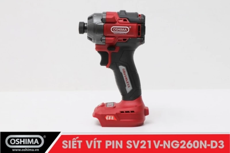 Siết vít pin lithium Oshima SV21V-NG260N-D3 (Thân Máy) - Hình ảnh 11 OSHIMA