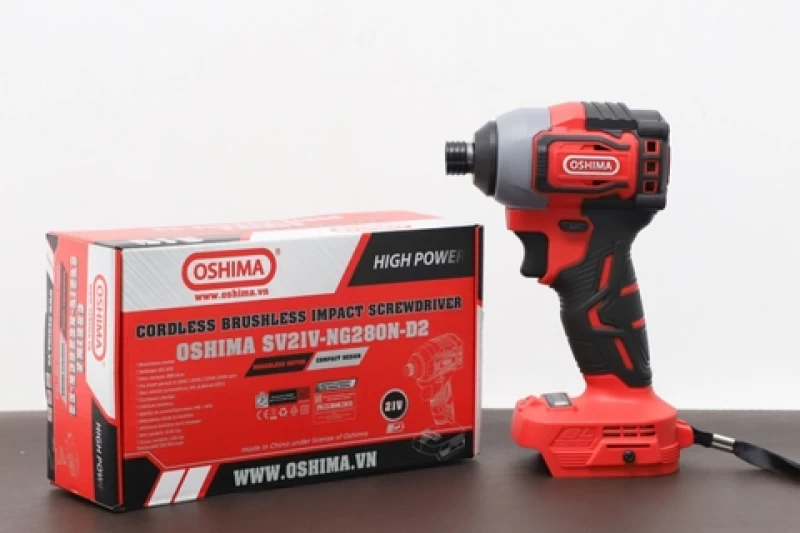 Siết vít pin lithium Oshima SV21V-NG280N-D2 (Thân Máy) - Hình ảnh 19 OSHIMA