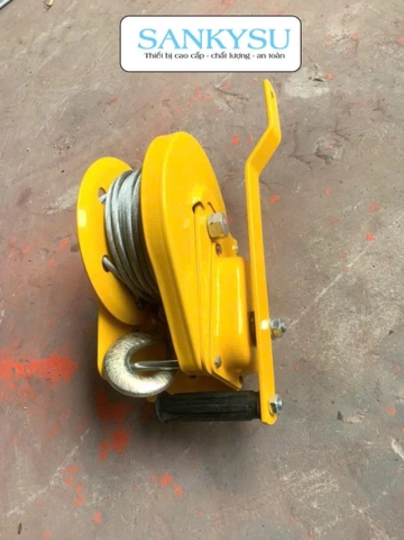 Tời quay tay SANKYSU 1800LBS PRO 817kg 20m - Hình ảnh 5 SANKYSU