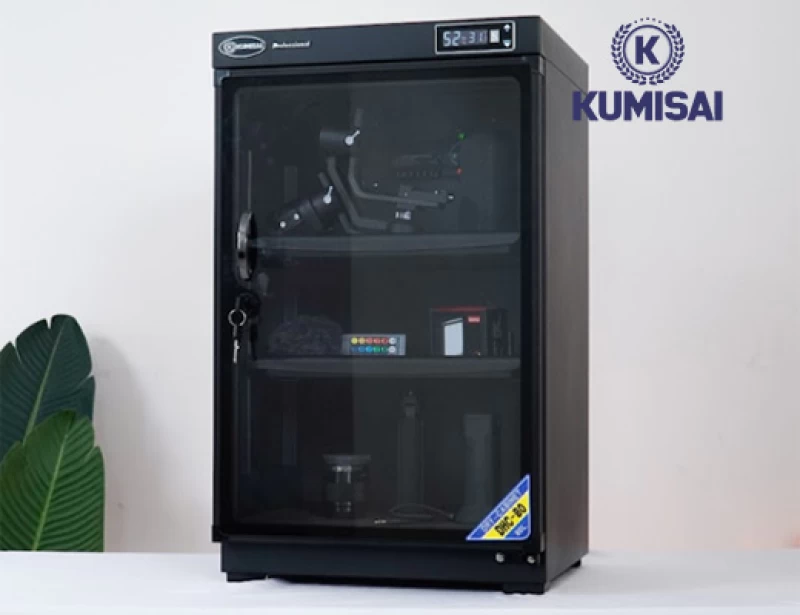 Tủ chống ẩm Kumisai DHC 080 - Hình ảnh 4 KUMISAI