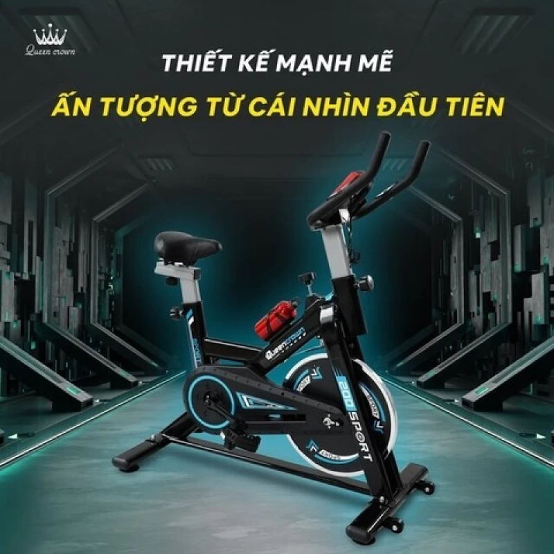 Xe đạp tập thể dục Queen Crown 200 Sport - Hình ảnh 3 QUEEN CROWN