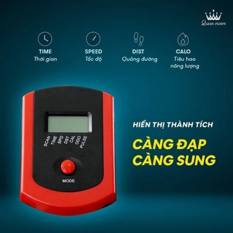 Xe đạp tập thể dục Queen Crown 200 Sport - Hình ảnh 1 QUEEN CROWN