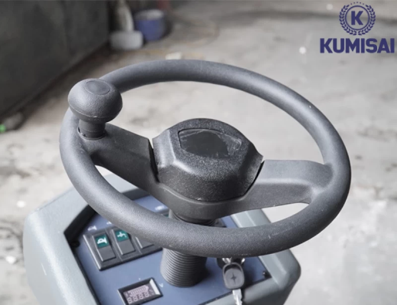 Xe quét rác ngồi lái Kumisai KMS-1350E - Hình ảnh 7 KUMISAI