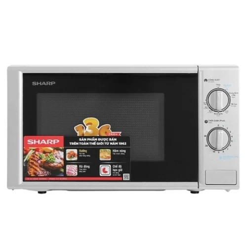 Lò vi sóng Sharp có nướng 20 lít R-G225VN-BK - SHARP - Giá 1,650,000₫ - Chính hãng tại Điện máy HTC