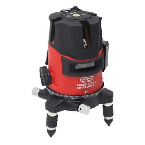 Máy cân mực Oshima CM5X-SS Đỏ Pin lithium - OSHIMA - Giá 1,814,000₫ - Chính hãng tại Điện máy HTC