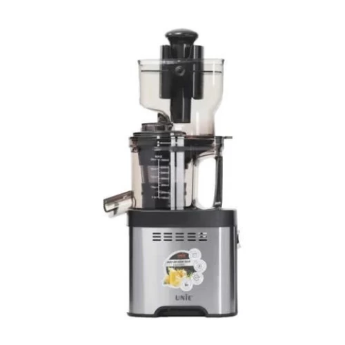 Máy ép chậm UNIE USJAC91S công suất 400W, ống tiếp nguyên liệu 82mm, vận hành êm ái (độ ồn <60dB) - UNIE - Giá 5,450,000₫ - Chính hãng tại Điện máy HTC