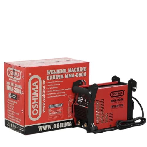 Máy hàn OSHIMA MMA-200A 7.1KVA Đỏ - OSHIMA - Giá 2,168,000₫ - Chính hãng tại Điện máy HTC