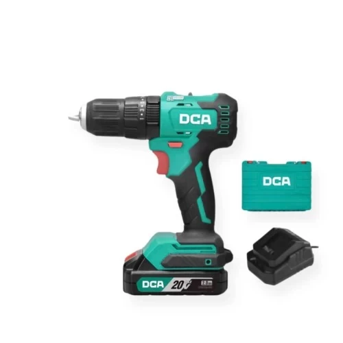 Máy Khoan Động Lực Dùng Pin DCA ADJZ2050i (TYPE DM) BLDC - Thân Máy, 1 Pin 20V 4ah, Sạc, Hộp Nhựa - DCA - Giá 1,580,000₫ - Chính hãng tại Điện máy HTC