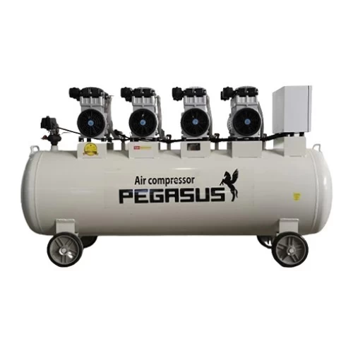 Máy Nén Khí Không Dầu Giảm Âm Pegasus 6Hp 500L TM-OF1100X4-500L 380V - PEGASUS - Giá 24,400,000₫ - Chính hãng tại Điện máy HTC