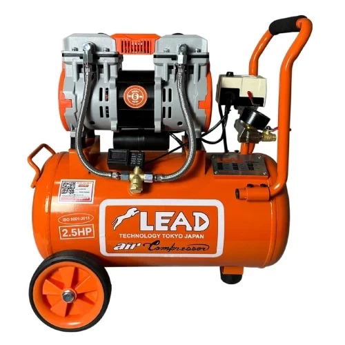 Máy Nén Khí Không Dầu Lên Hơi Nhanh 2.5HP 30L Lead LE 25-30 - LEAD - Giá 2,580,000₫ - Chính hãng tại Điện máy HTC