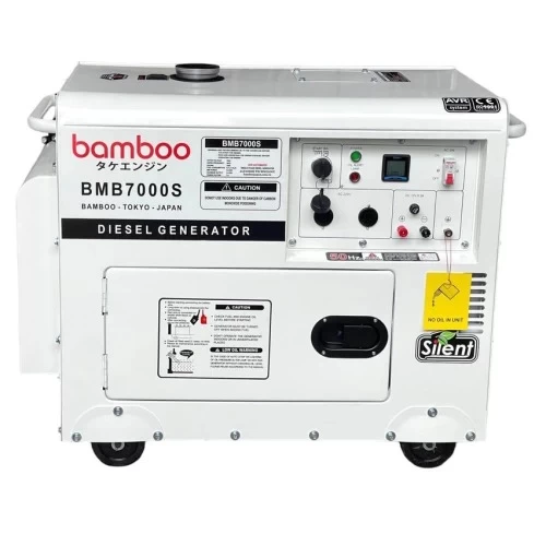 Máy Phát Điện Chạy Dầu 5Kw Bamboo BMB7000S - BAMBOO - Giá 20,400,000₫ - Chính hãng tại Điện máy HTC