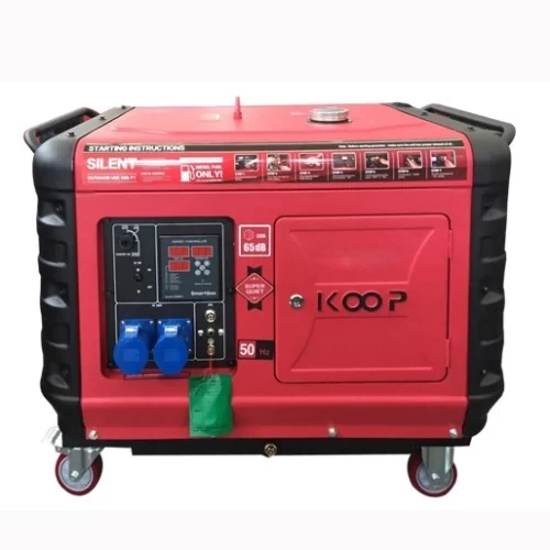 Máy Phát Điện Chạy Dầu 5Kw Koop KDF6700QQ Siêu Cách Âm - KOOP - Giá 27,800,000₫ - Chính hãng tại Điện máy HTC