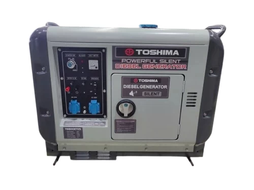 Máy Phát Điện Chạy Dầu 5Kw Toshima T6800ETKS Siêu Cách Âm - TOSHIMA - Giá 18,500,000₫ - Chính hãng tại Điện máy HTC